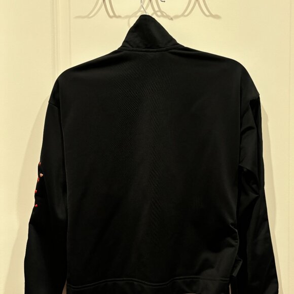 WMS ADDIDAS CLASSIC BLACK JACKET - Picture 3 of 4